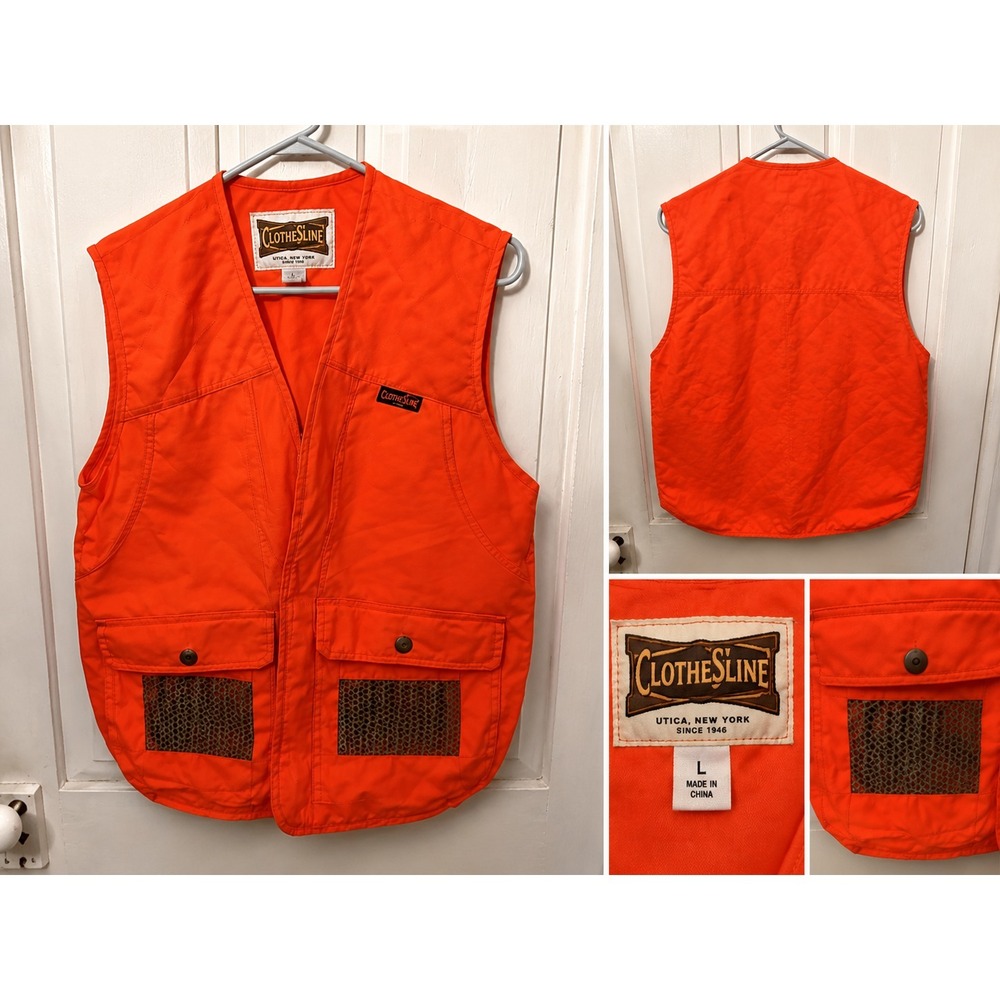 Gamehide Hunting Vest Blaze Orange XL Outdoor Shooting Bird Hunting